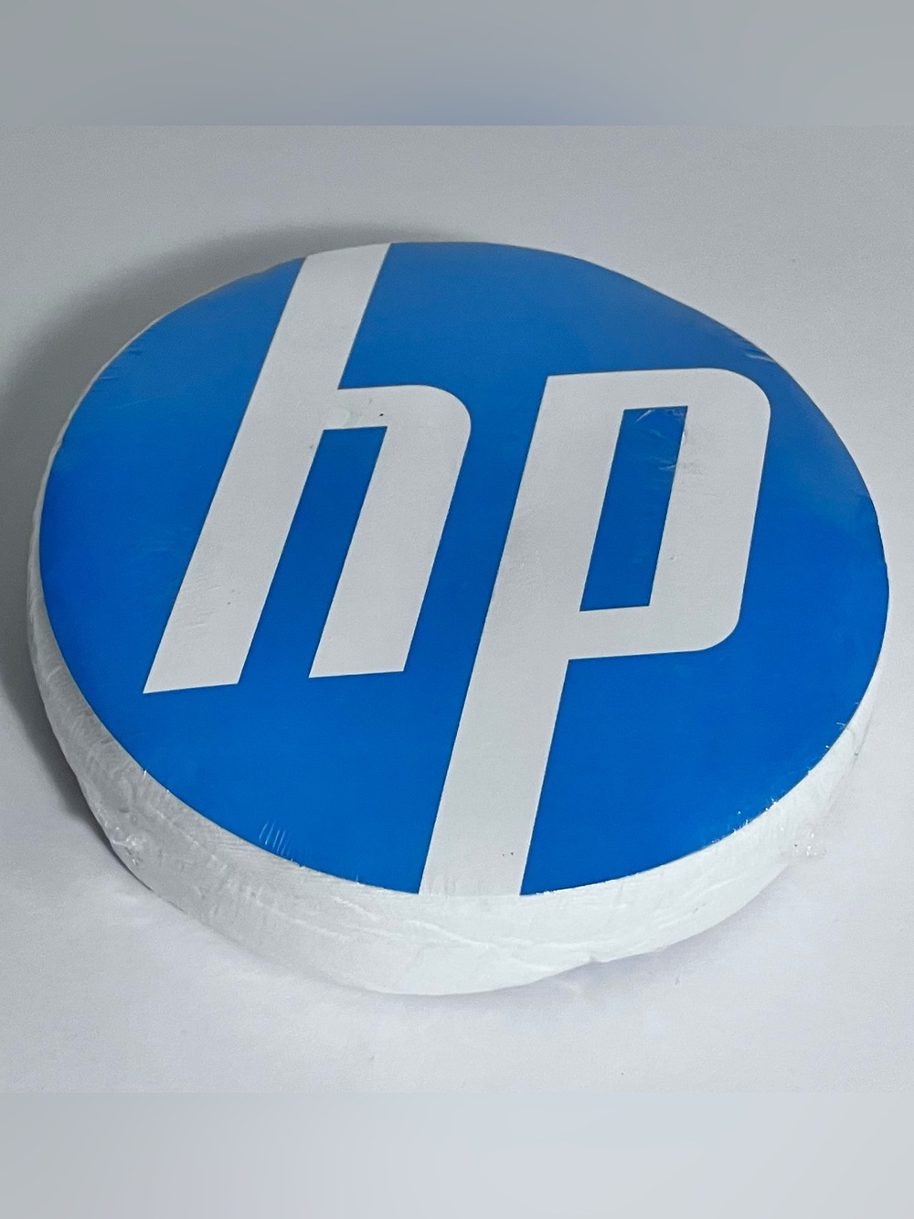HP HEWLETT PACKARD Vacuum Packed WHITE T-SHIRT / Rare Promotional Item / Size XL